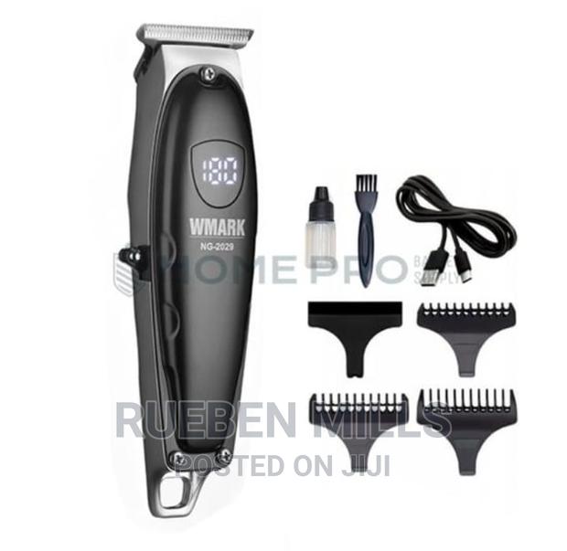 Black Wmark NG 2029 Skin Detailer Barbering Shaving Machine · Photo 1