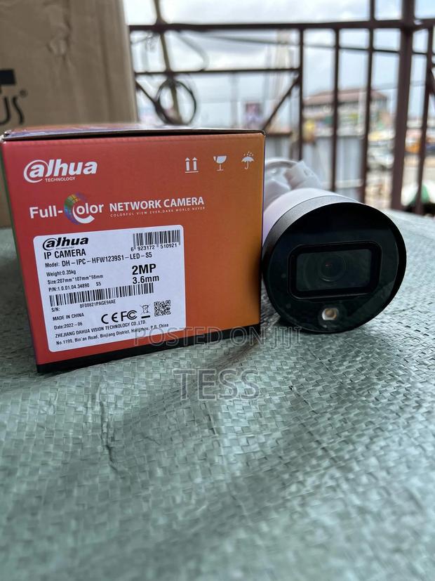 Dahua IP Bullet Cam Full Color No Audio IPC-HFW1239S1-LED-S5 · Photo 3