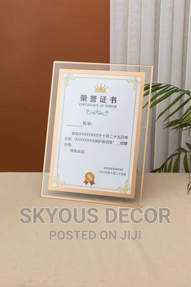 Crystal Glass Frame · Photo 1