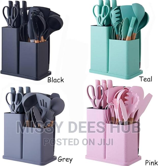 19pcs Silicone Kitchen Set · Photo 1