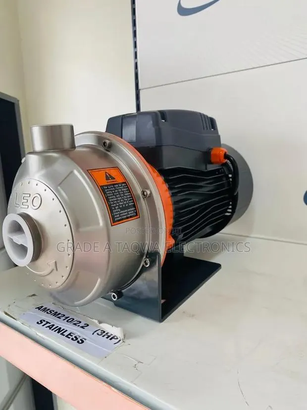 Superior Leo Submersible Stainless 3hp Water Pump · Photo 1