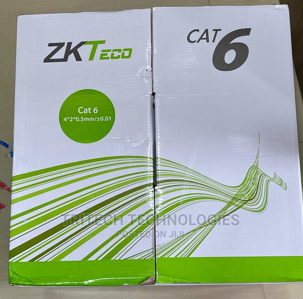 Zkteco Xl600-CPR Cat 6 305m Network Utp Twisted Pair Cable · Photo 3