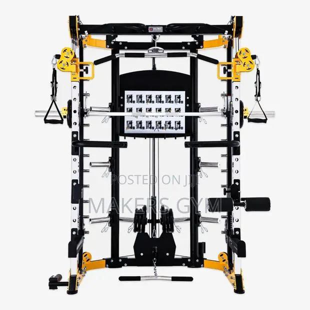 Strength Commercial Smith Machine With Pulley System Linear · Photo 1