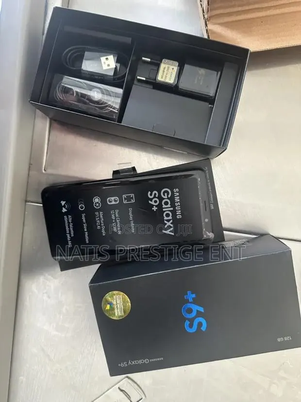 New Samsung Galaxy S9 Plus 256 GB Black · Photo 1