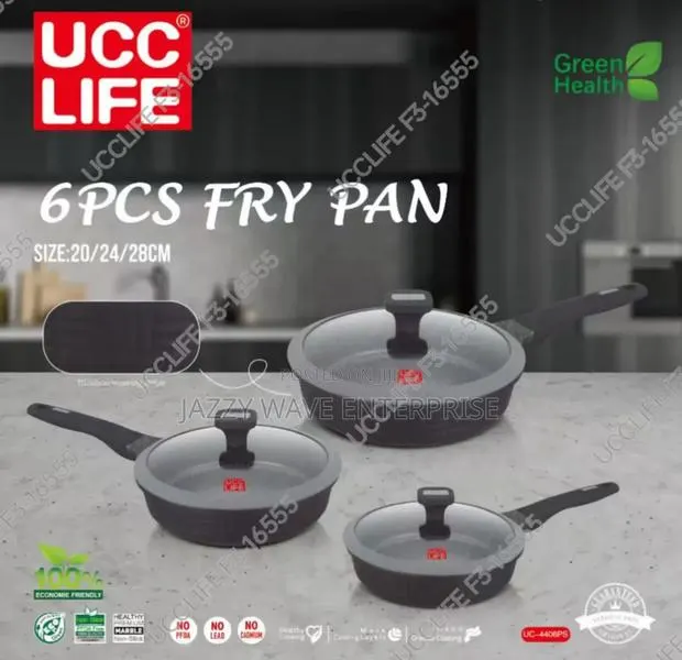 3 Set Frypan With Lid · Photo 1