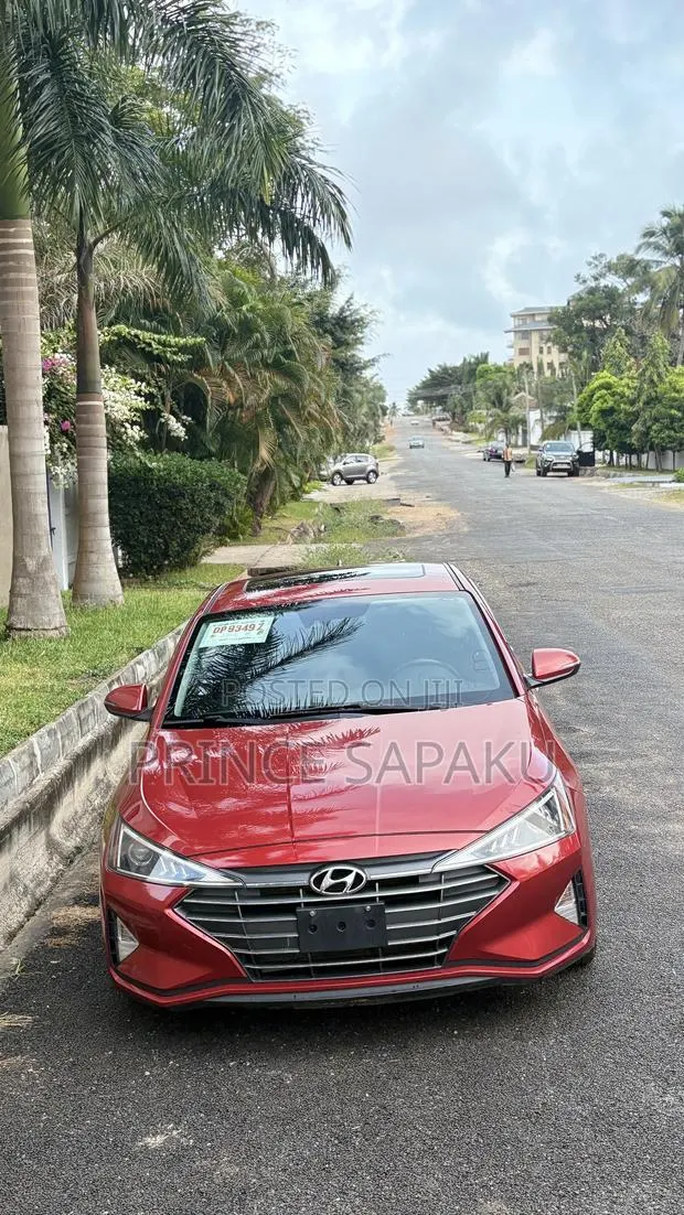 Hyundai Elantra Limited 2020 Orange · Photo 1