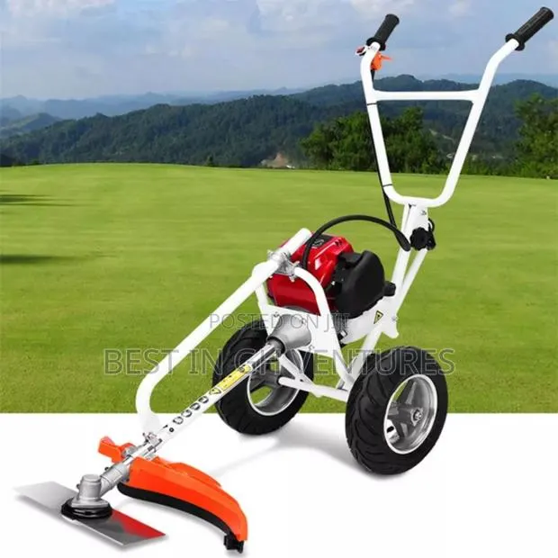 Petrol Hand Push Brush Cutter Weeding Machine Machime · Photo 1