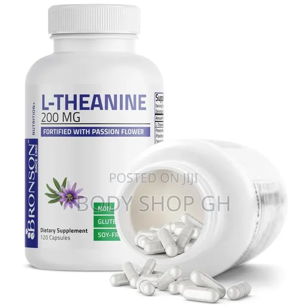 Bronson L-Theanine 200mg (Double-Strength) With Passion Flower Herb · Photo 1