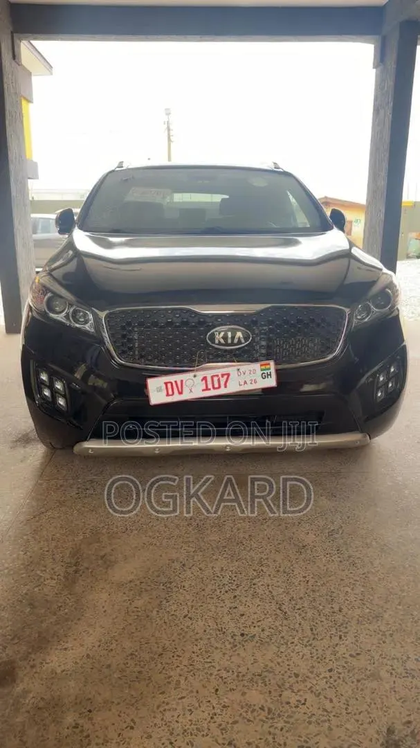 Kia Sorento 2.0T EX AWD 2017 Black · Photo 1