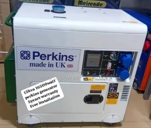 Noise Free Diesel 15kva Perkins Generator 16500watt 15kva · Photo 1