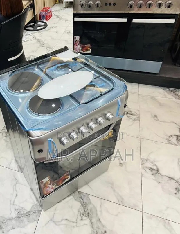 Ferre 60x60 2 Gas + 2 Electric Glass Lid Cooker · Photo 1