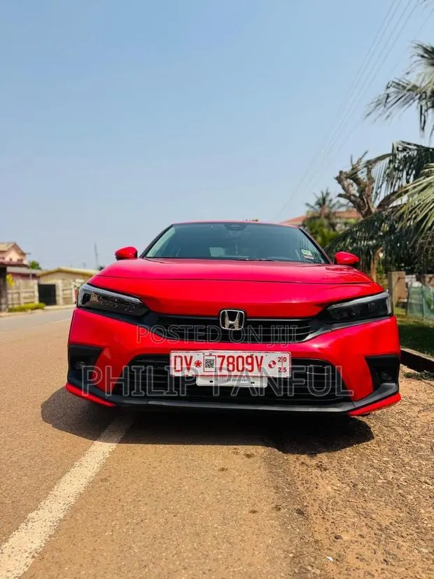 Honda Civic Touring 2022 Red · Photo 1