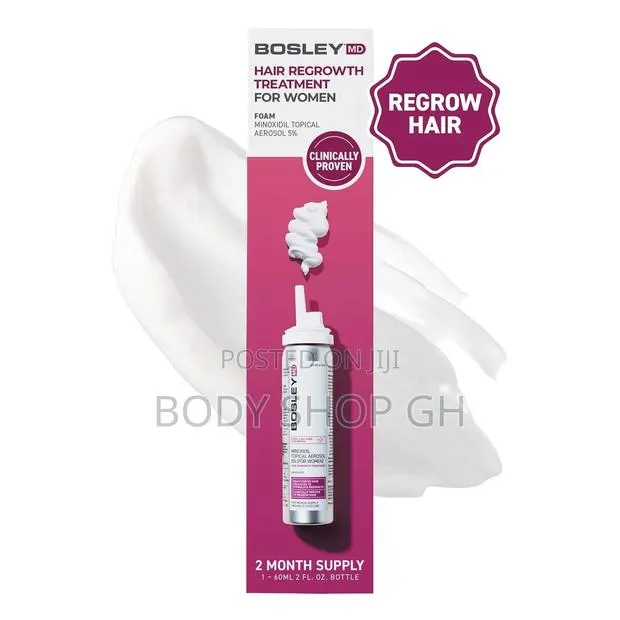 Bosleymd Women’S Hair Regrowth Treatment – Minoxidil 5% Extra Strength · Photo 1