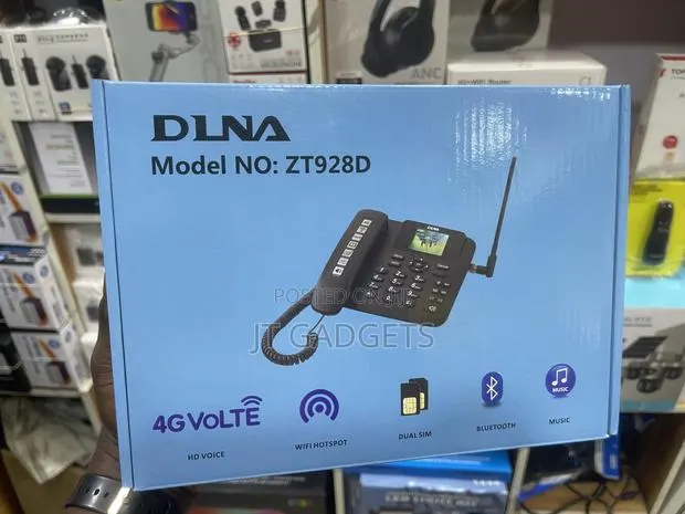 DLNA ZT928D 4G Fixed Wireless Desk Phone Any SIM Card Into a Landline! · Photo 1