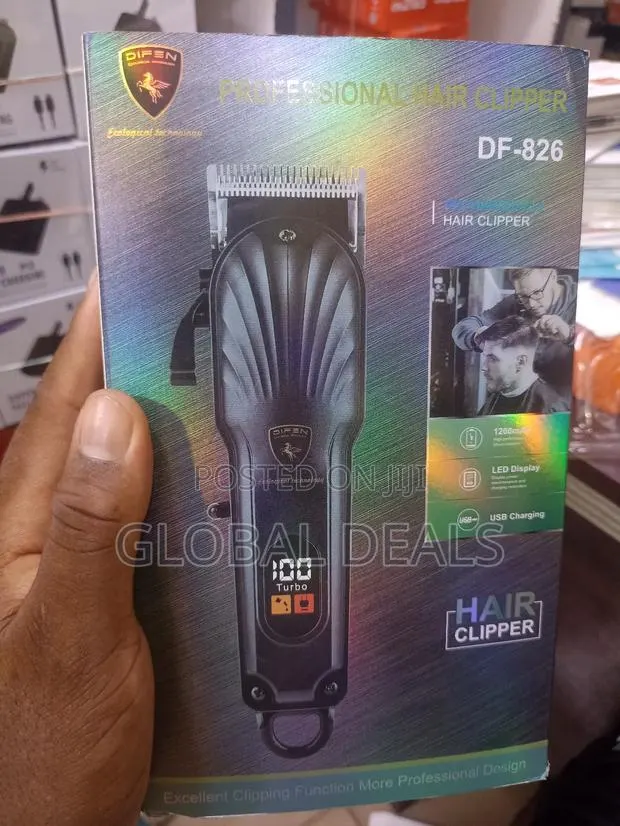 Professional Electric Hair Clipper Rechargeable Barber Machine · Photo 1