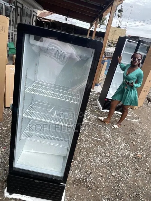 Tcl 325l Tall Glass Door Cooler Modern, Spacious Energy Efficient · Photo 1