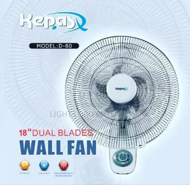 Model:D 80 Kepas Wall Fan 18inches · Photo 1