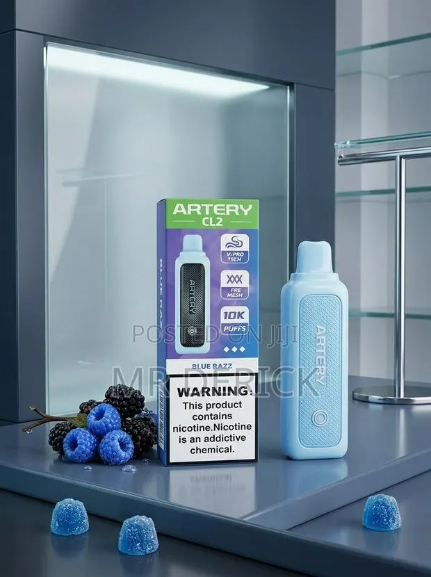 Artery Cl2 10k Puff Vape ( Blue Razz Flavor)
