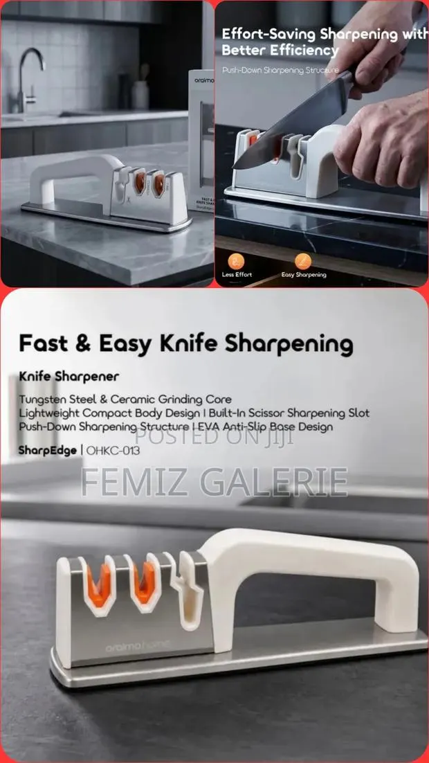 Oraimo SharpEdge Efficient Space-Saving Knife Sharpener · Photo 2