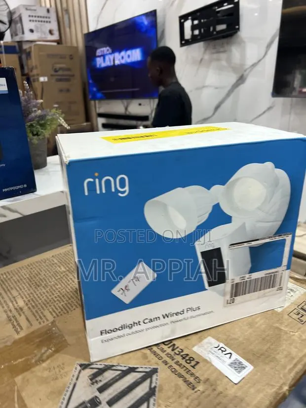Get Ring Floodlight Smart Cam Wired Plus(2025 Model)White · Photo 1