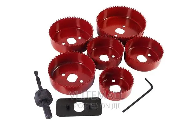 9pcs Down Light Drill Kit Hole Saw Set · Photo 1