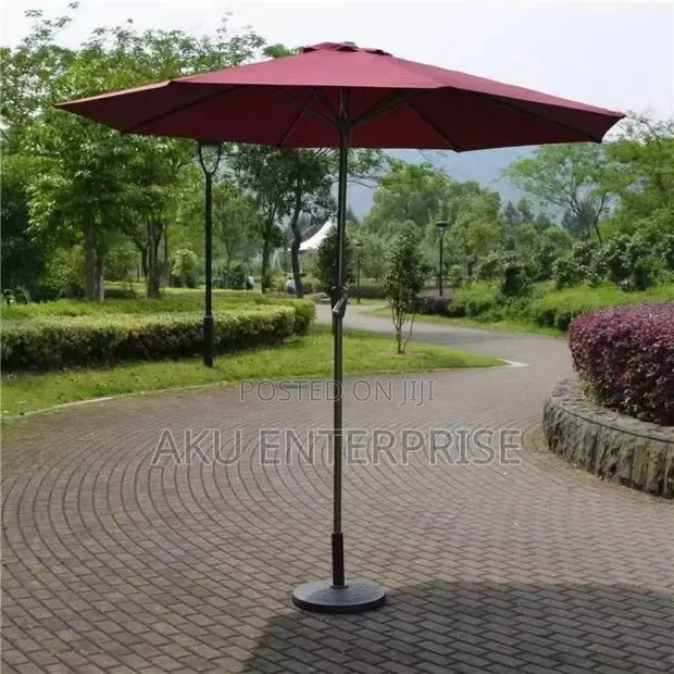 Garden, Beach Umbrella With Stand · Photo 1