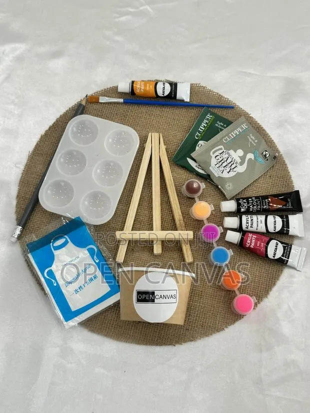 Open Canvas Ghana: Paint Set Up for 6 – Group Deal · Photo 1