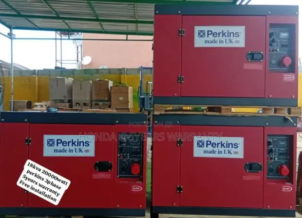 Sustainable Energy Now Perkins Generator 18kva 20000watt · Photo 1