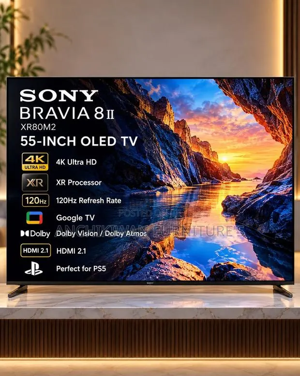 Qd-Oled 55-Inch Sony Bravia 8 Ii Xr80m2 · Photo 1