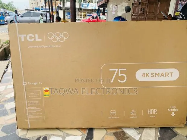 Real 75 Inches TCL Google Smart Tv · Photo 1