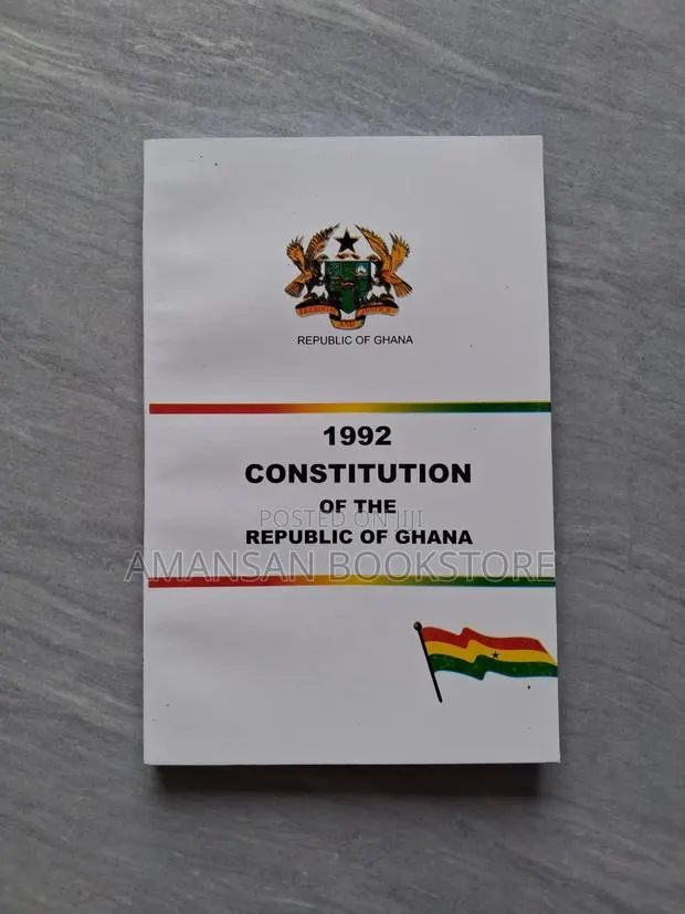 1992 Constitution of the Republic of Ghana (Alternative Cover) · Photo 1
