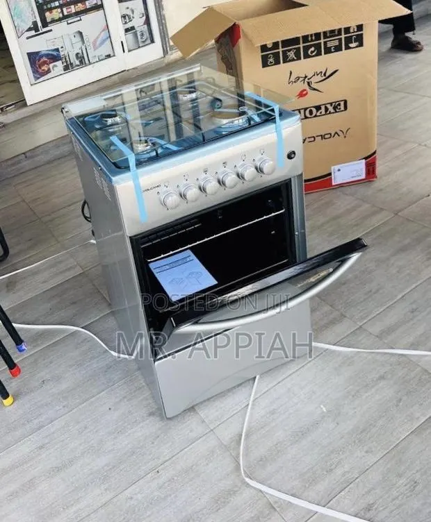 Super Classic Volcano 4 Gas Cooker(Gray)Stainless Steel · Photo 1