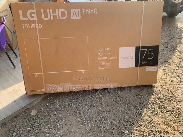 Enjoy Great LED LG UR80 75 Inch 4K Smart TV · Photo 1