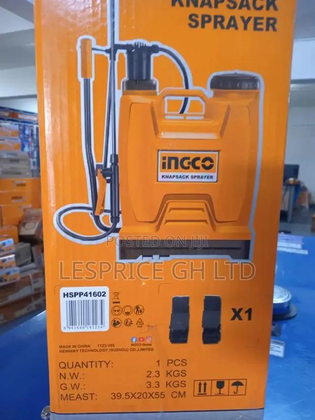 Ingco 16L Knapsack Sprayer: Large Tank · Photo 1