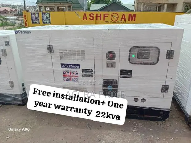 Diesel Generator 22kva Perkins Easy Start With Smart Panel · Photo 1