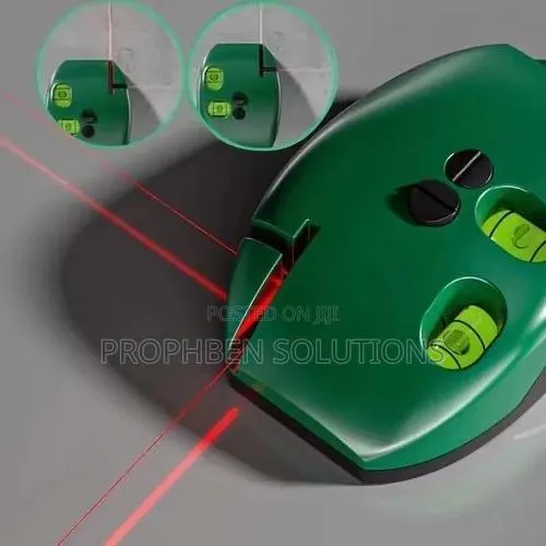 Two-Line Laser Level Gauge, 90-Degree Angle Level Measurement · Photo 1
