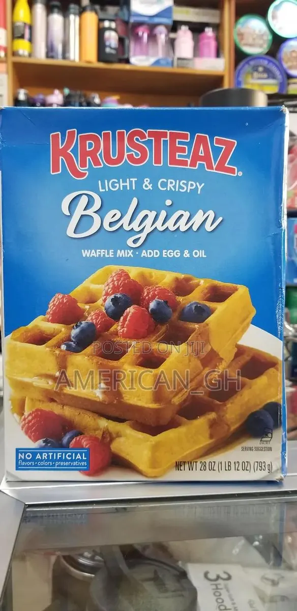 Krusteaz Belgain Waffle Mix, 793g · Photo 1