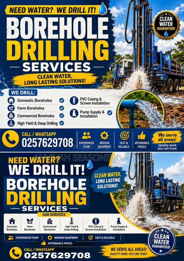 Borehole Drilling for Homes, Farms Businesses · Photo 1