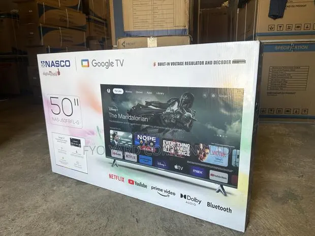 Original New Inbox Nasco 50””Smart Digital Android, Bluetooth Tv · Photo 1