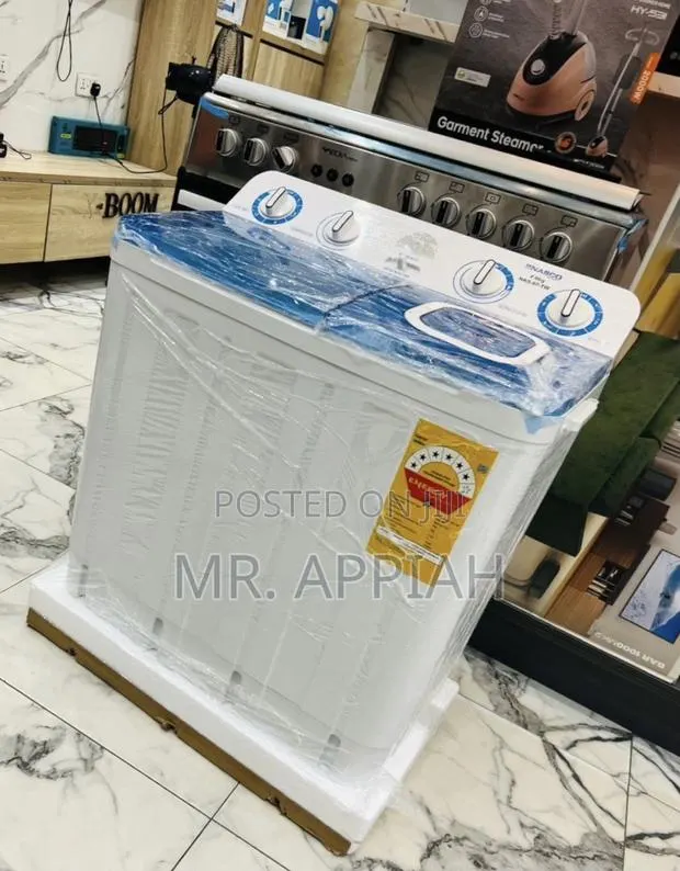 Super Affordable Nasco 7kg Washing Machine + Transparent Lid · Photo 1