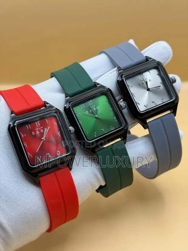 SABR/SABR Arabic Numerals Square Watch