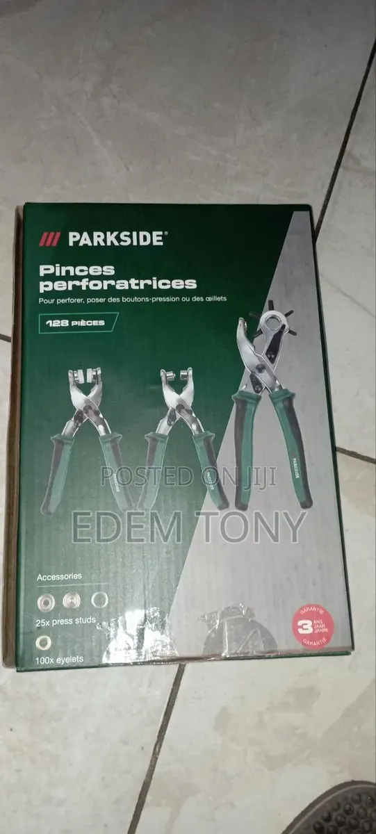 Parkside Punch Pliers and Eyelet Pliers Set · Photo 1