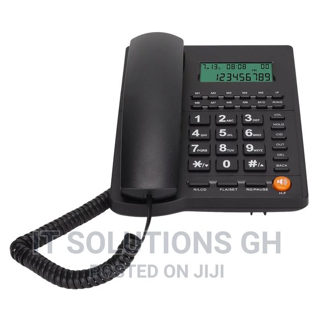 Corded Caller ID Telephone With Speaker for Home and Office · Photo 1