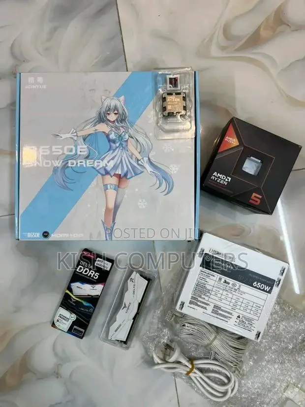 Amd Ryzen Gaming Motherboard and Cpu Plus Ram and Psu · Photo 1