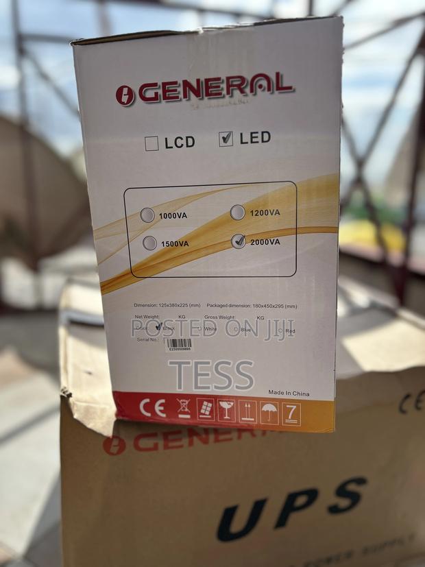 Ups 2000va General With Inbuilt (Avr) Contains 2 Batteries · Photo 2
