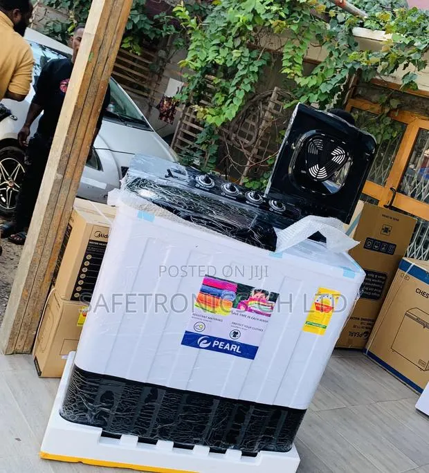 Fabulous White Pearl 18kg Semi-Automatic Washing Machine · Photo 1