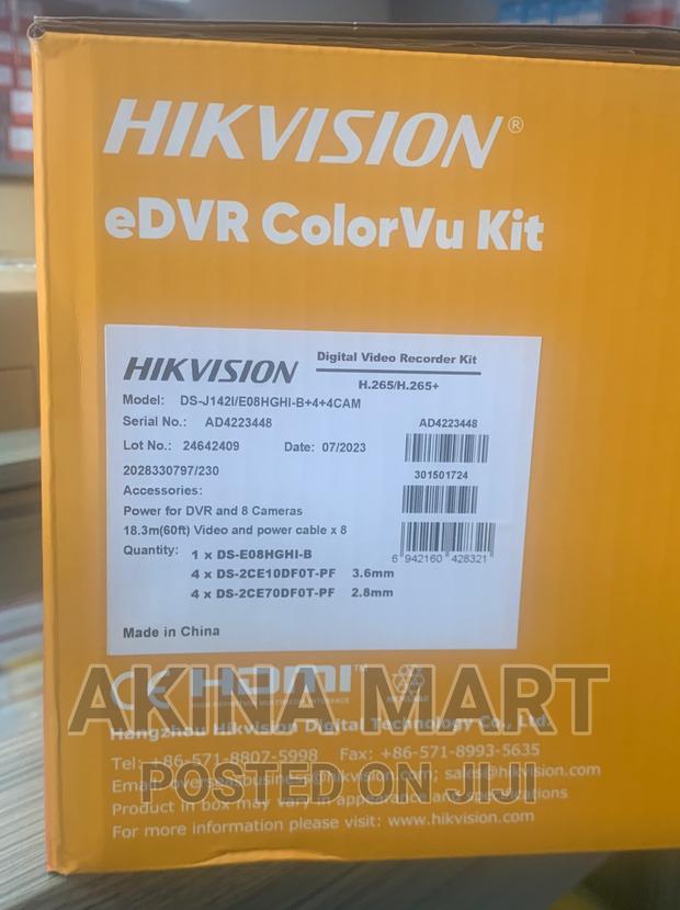 8channel Hikvision Full Color Edvr With 1TB SSD · Photo 2