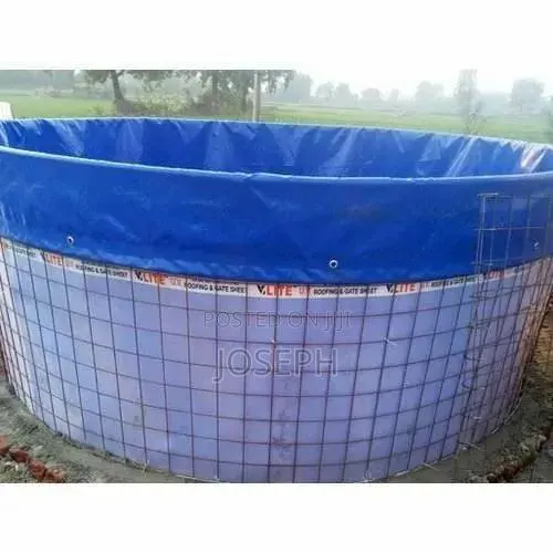 Round Secure Tarpaulin Fish Tank · Photo 2