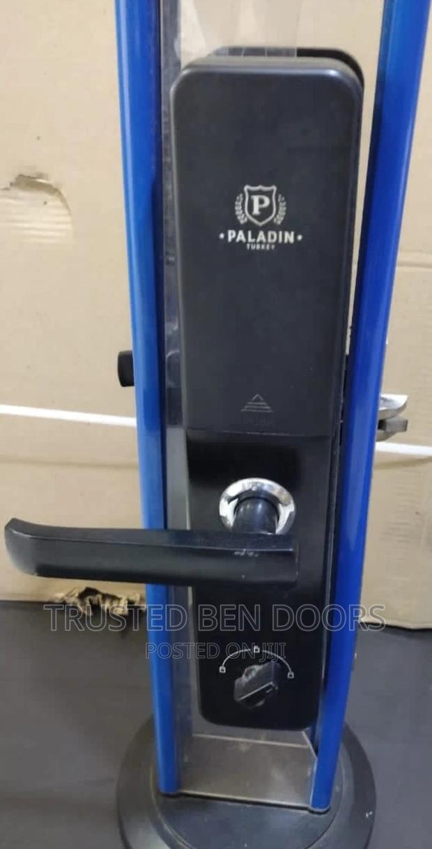 Biometric Smart Lock for Security + Fabricated Doors · Photo 1