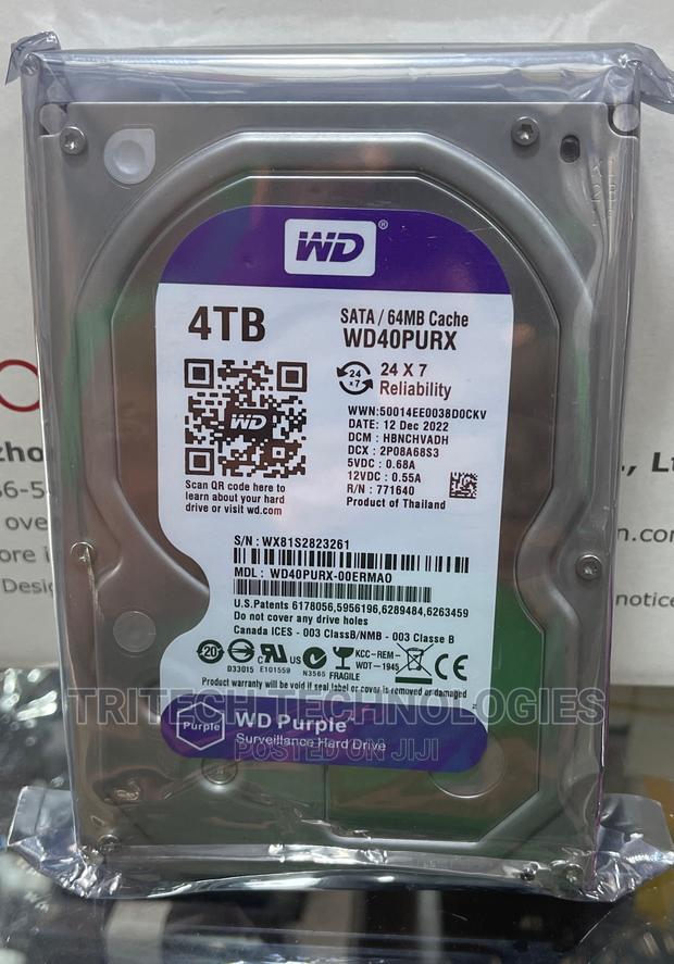 Hitachi 4tb HDD for CCTV and for Desktop · Photo 1